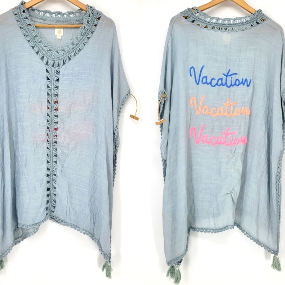 Surf Gypsy Blue Vacation Coverup